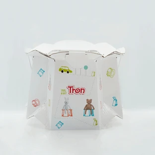 Tron Eko, одноразовый дорожный горшок для детей, ми и кролик, 1 шт.