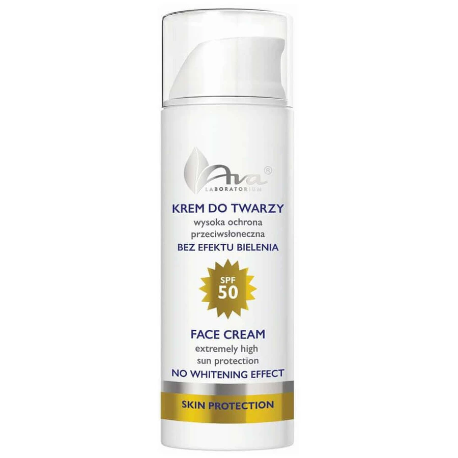 Ava, крем для лица, высокая степень защиты от солнца, SPF 50, 50 мл: цены и характеристики