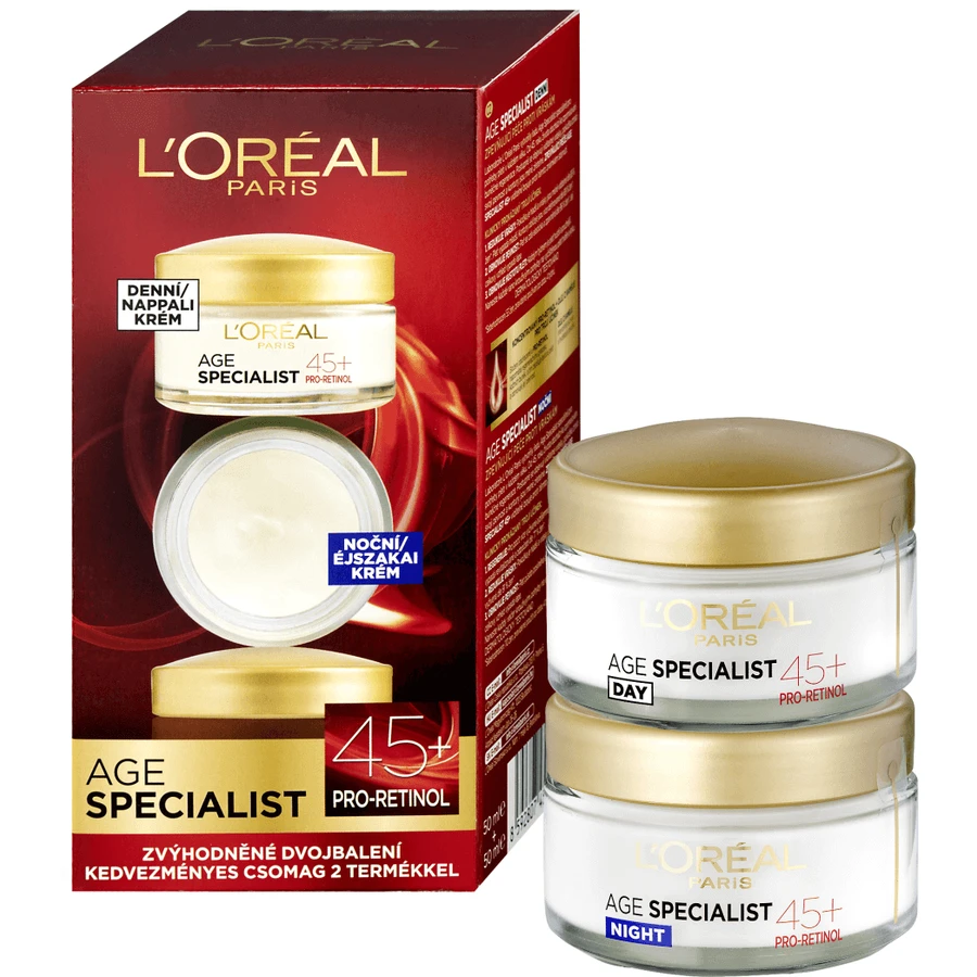 L'Oréal Paris Age Specialist Duopack, 2 x 50 мл: цены и характеристики