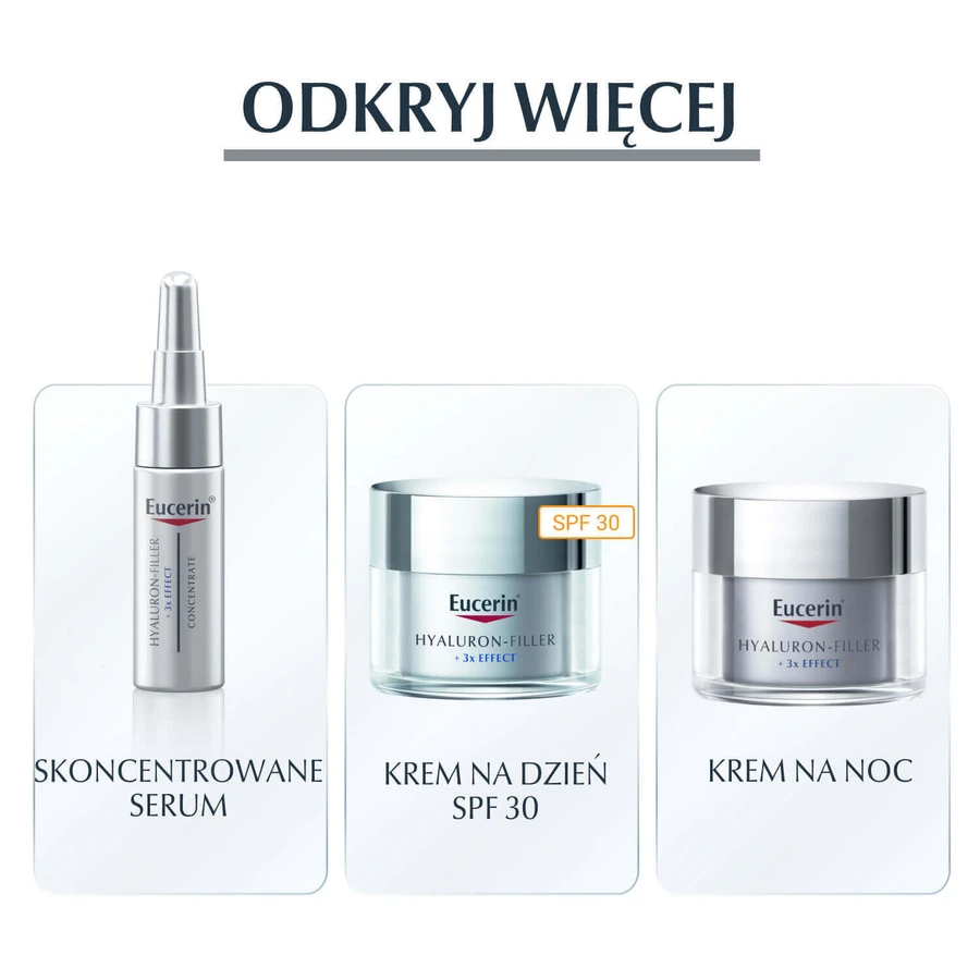 Eucerin Hyaluron-Filler, ночной крем против морщин с гиалуроновой кислотой, 50 мл: цены и характеристики