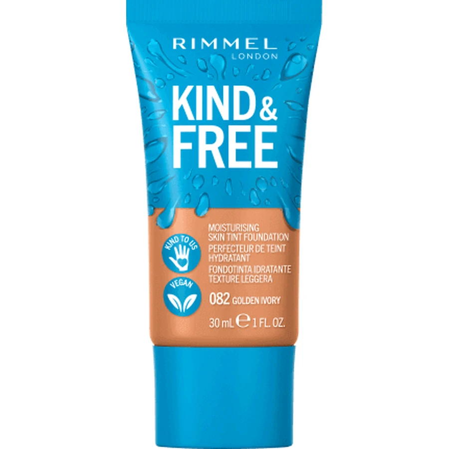 Rimmel London Kind&Free Foundation Kind&Free 082 Golden Ivory, 30 мл: цены и характеристики