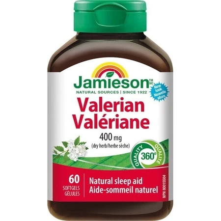 JAMIESON VALERIANA 400 мг 1×60 табл, пищевая добавка: цены и характеристики