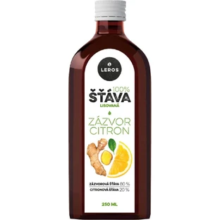 Leros Ginger ava с имбирем и лимоном 250 мл