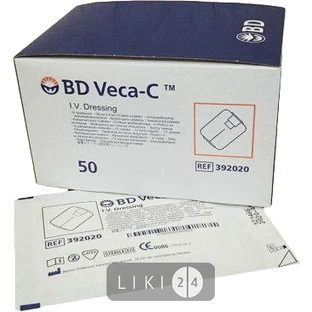 Пов'язка для фіксації канюлі bd veca-c 