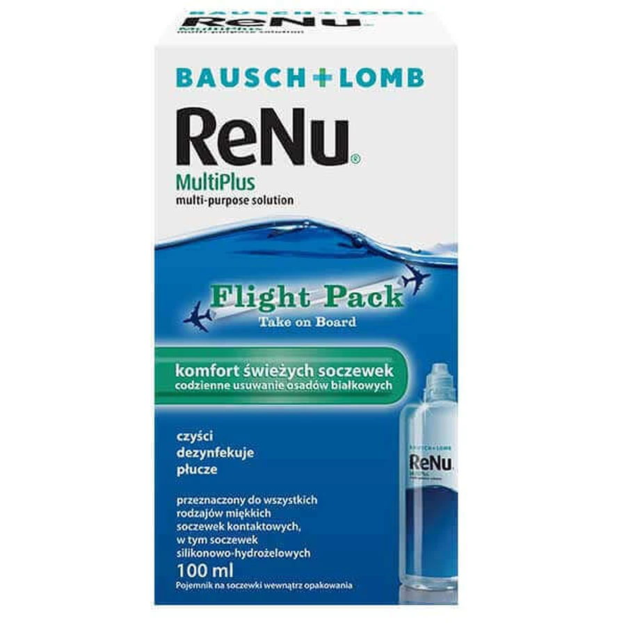 Розчин для лінз ReNu MultiPlus, 100 мл: ціни та характеристики