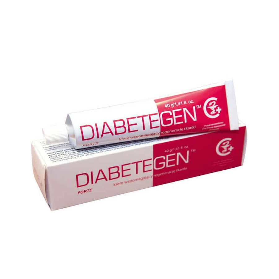 Крем для быстрой регенерации тканей Diabetegen Forte, 40 г, Genoscope: цены и характеристики