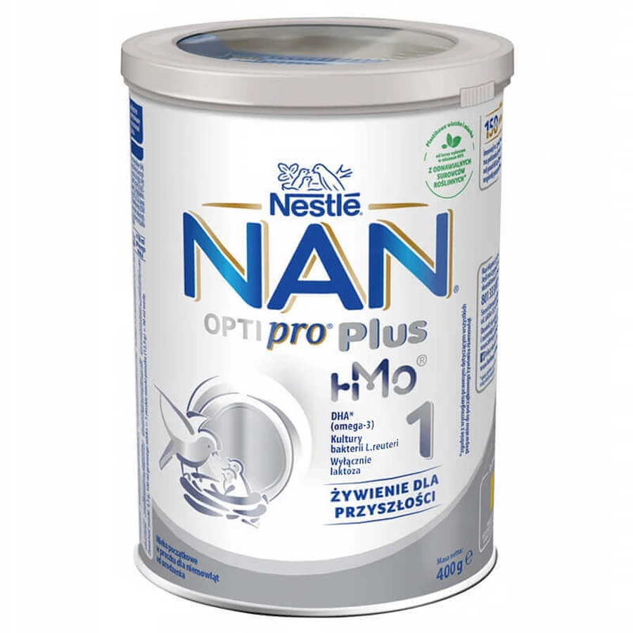 Nestle NAN Optipro Plus 1 5HMO, дитяче молоко з народження, 400 г УПАКОВКА ДЕФЕКТ: ціни та характеристики