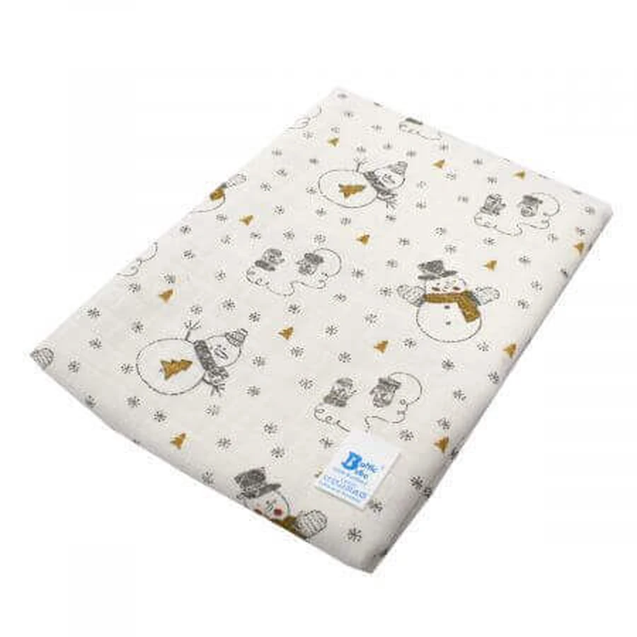 Дитяча пелюшка з мусліну, 80x100 см, Baltic Bebe: ціни та характеристики