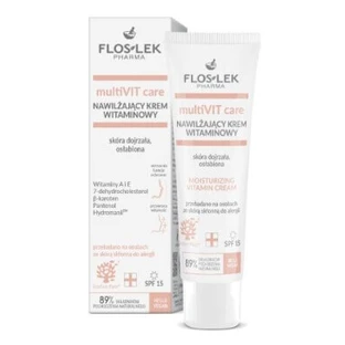 Floslek Pharma Multivit Care, Увлажняющий крем для зрелой, ослабленной кожи, витамин, 50 мл