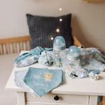 Canpol babies Набор симметричных силиконовых пустышек BONJOUR PARIS голубой 6-18м 2 шт: цены и характеристики