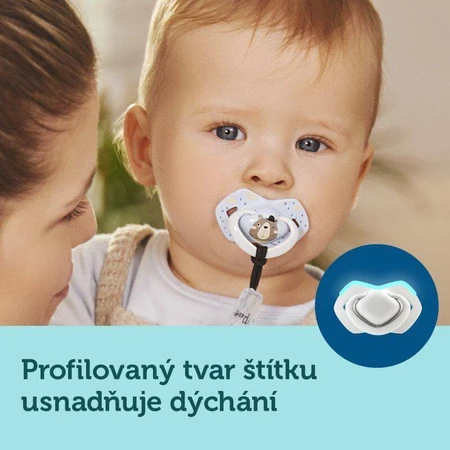 Canpol babies Набор симметричных силиконовых пустышек BONJOUR PARIS голубой 6-18м 2 шт: цены и характеристики