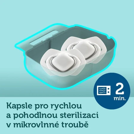 Canpol babies Набор симметричных силиконовых пустышек BONJOUR PARIS голубой 6-18м 2 шт: цены и характеристики