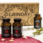 Grinday Energik, натуральний енергетик, 60 капсул: ціни та характеристики