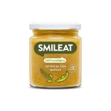 Органическое овощное пюре с киноа и оливковым маслом, +6 месяцев, 230 г, Smileat