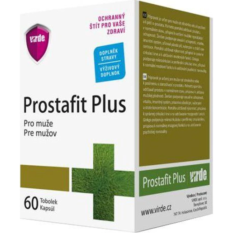 Virde PROSTAFIT PLUS 60 капсул: цены и характеристики