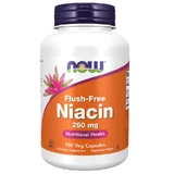 Now Foods Flush-Free Niacin, ніацин 250 мг, 180 капсул