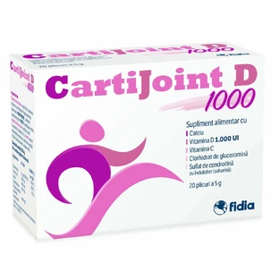 Cartijoint D1000, 20 пакетиков x 5 г, Fidia Farmaceutici