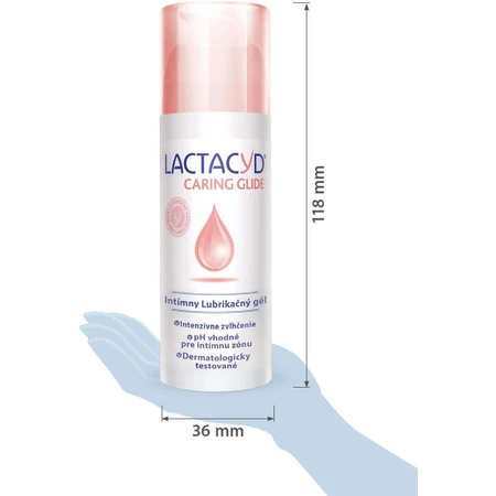 Гель-лубрикант Lactacyd Caring Glide на водній основі, 50 мл : ціни та характеристики