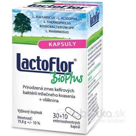 LactoFlor BioPlus 1×40 cps, пищевая добавка: цены и характеристики