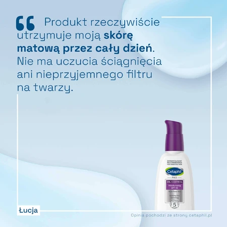 Cetaphil PRO Oil Control, зволожуючий і матуючий крем, шкіра, схильна до акне, SPF 30, 118 мл: ціни та характеристики