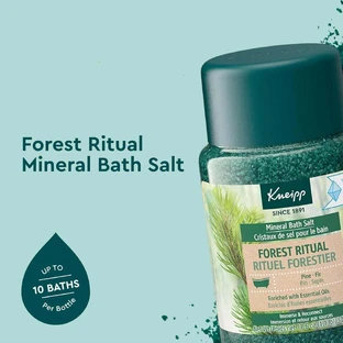 Kneipp Mindful Forest Йод и сосна, кристаллы минеральной соли для ванн, 500 г