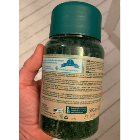 Kneipp Mindful Forest Йод и сосна, кристаллы минеральной соли для ванн, 500 г: цены и характеристики
