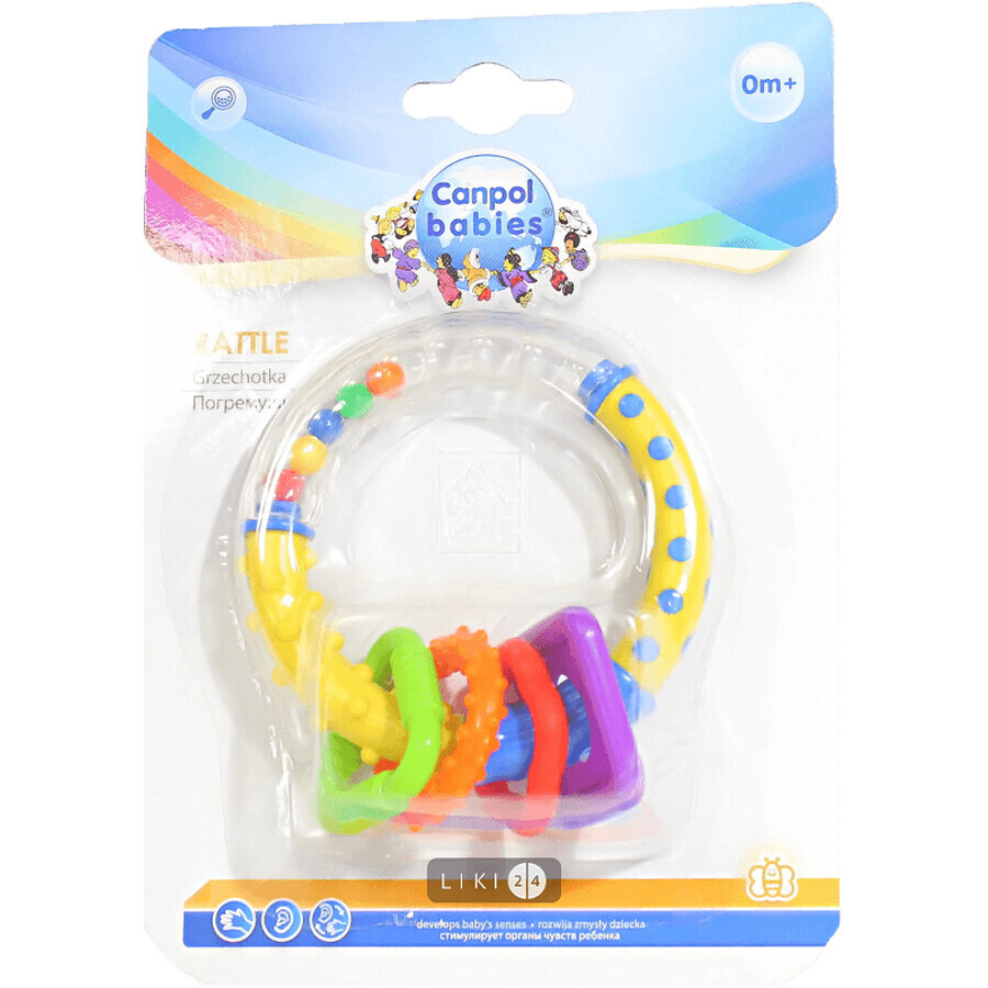 Погремушка Canpol babies Цветные шарики 2/450: цены и характеристики