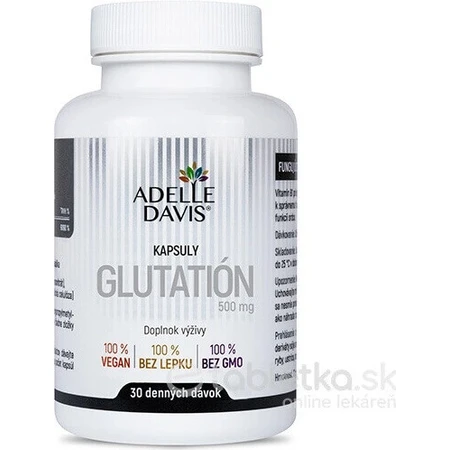 Adelle Davis GLUTATION 1×60 шт, cps (30 добових доз): ціни та характеристики