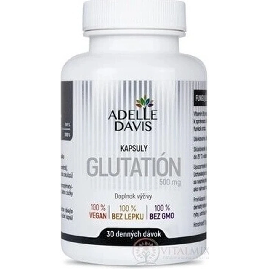Adelle Davis GLUTATION 1×60 шт, cps (30 добових доз): ціни та характеристики