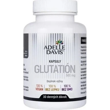 Adelle Davis GLUTATION 1×60 шт, cps (30 добових доз): ціни та характеристики