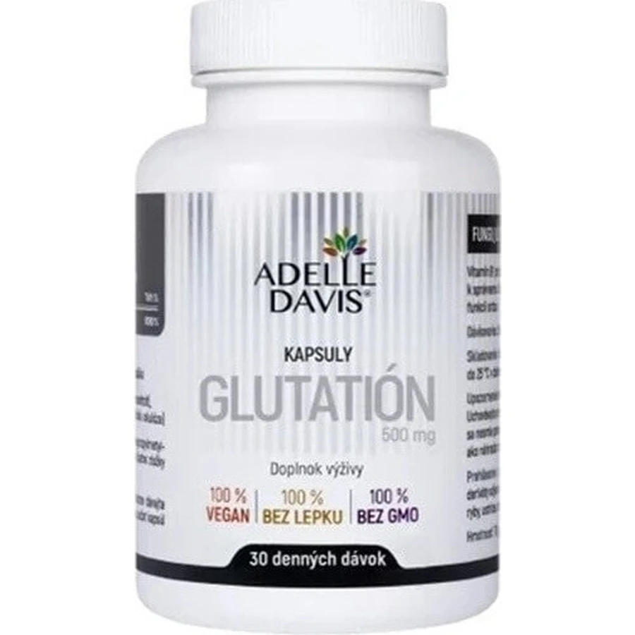 Adelle Davis GLUTATION 1×60 шт, cps (30 добових доз): ціни та характеристики