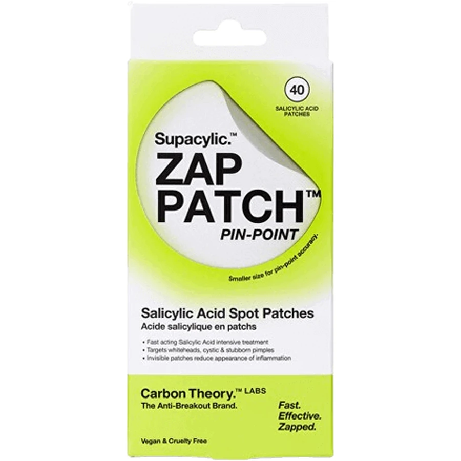 Пластир від прищів Carbon Theory Supacylic Zap Patch PINPOINT 40 шт.: ціни та характеристики