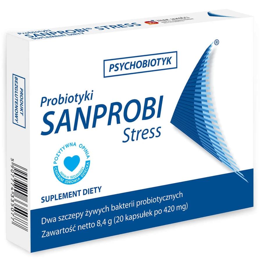 Sanprobi Stress, 20 капсул: ціни та характеристики
