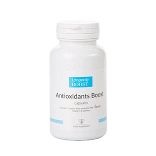 Антиоксиданти Boost, 30 капсул, довголіття Boost