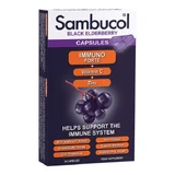 Чорна бузина Імуно Форте  з вітаміном С та цинком Sambucol Immuno Forte, 30 капсул