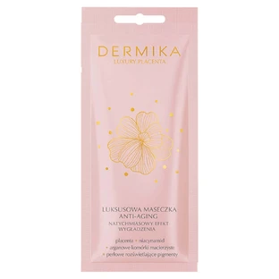 Dermika Luxury Placenta Антивозрастная маска с увлажняющим эффектом, 10 мл