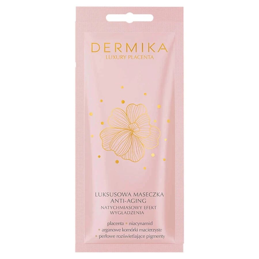 Dermika Luxury Placenta Антивозрастная маска с увлажняющим эффектом, 10 мл: цены и характеристики