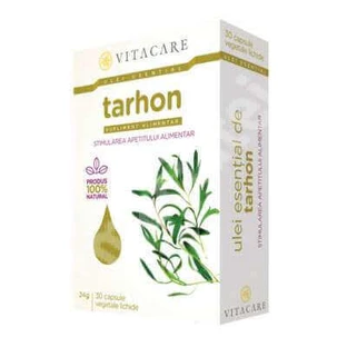 Ефірна олія естрагону, 30 капсул, Vitacare