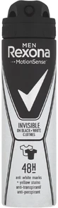 Rexona Men Дезодорант Невидимый Черный+Белый 150 мл