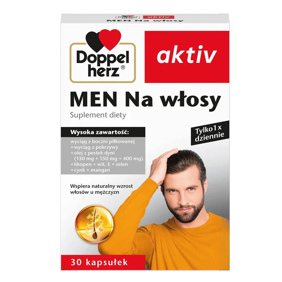 Доппельгерц актив Men Na Wos, 30 капсул: ціни та характеристики