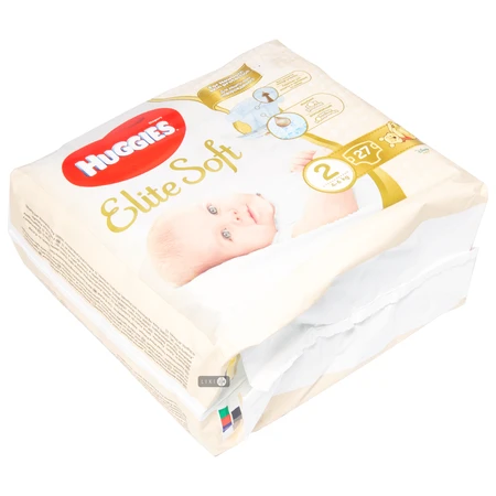 Підгузки Huggies Elite Soft 2 4-6 кг 27 шт: ціни та характеристики