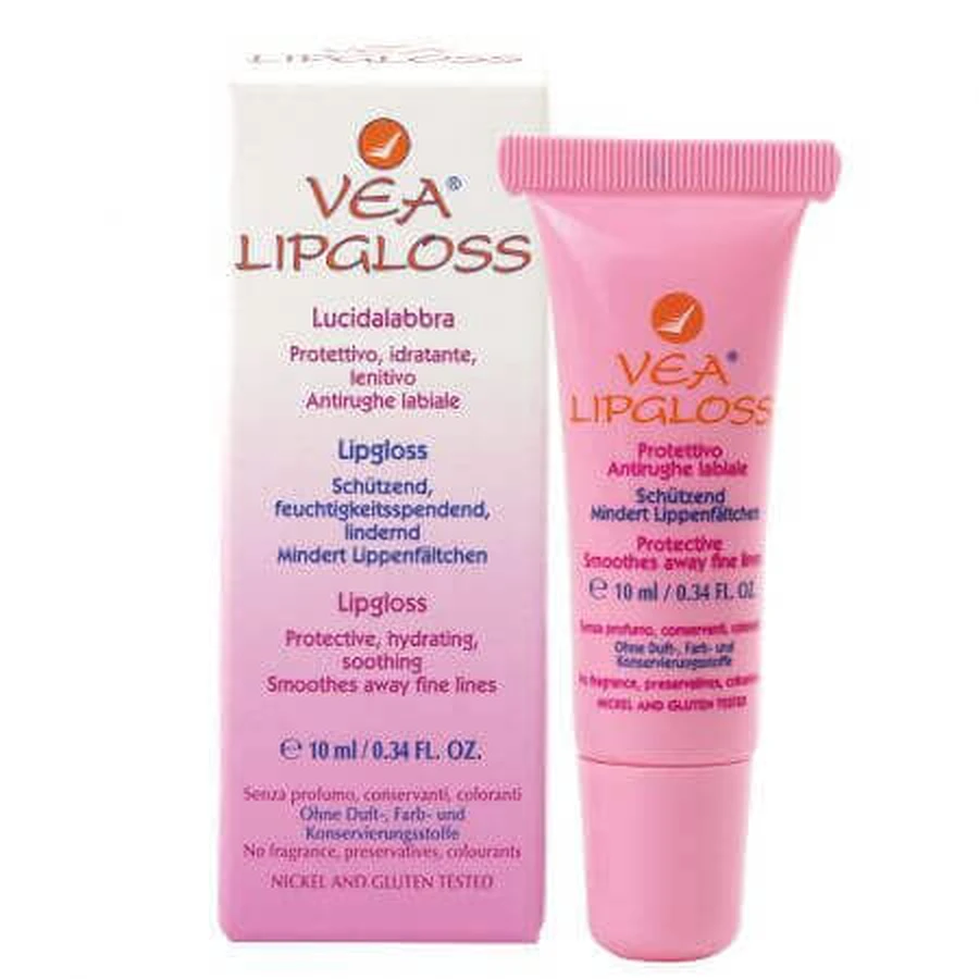 VEA Lipgloss Блиск для губ з вітаміном Е, 10 мл, Hulka: ціни та характеристики
