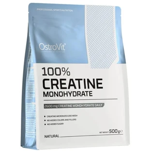 Креатин Моногидрат OstroVit Creatine Monohydrate, без вкуса, 500 г