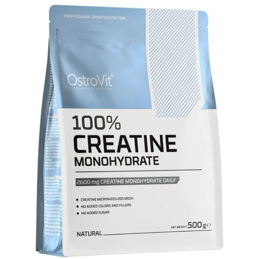 Креатин Моногидрат OstroVit Creatine Monohydrate, без вкуса, 500 г: цены и характеристики