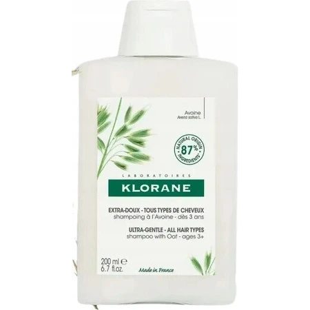 KLORANE SHAMPOOING à l' Avoine 1×200 мл, шампунь: ціни та характеристики