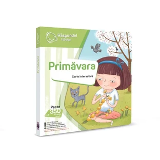 Интерактивная книга Весна, 2-6 лет, Raspundel Istetel