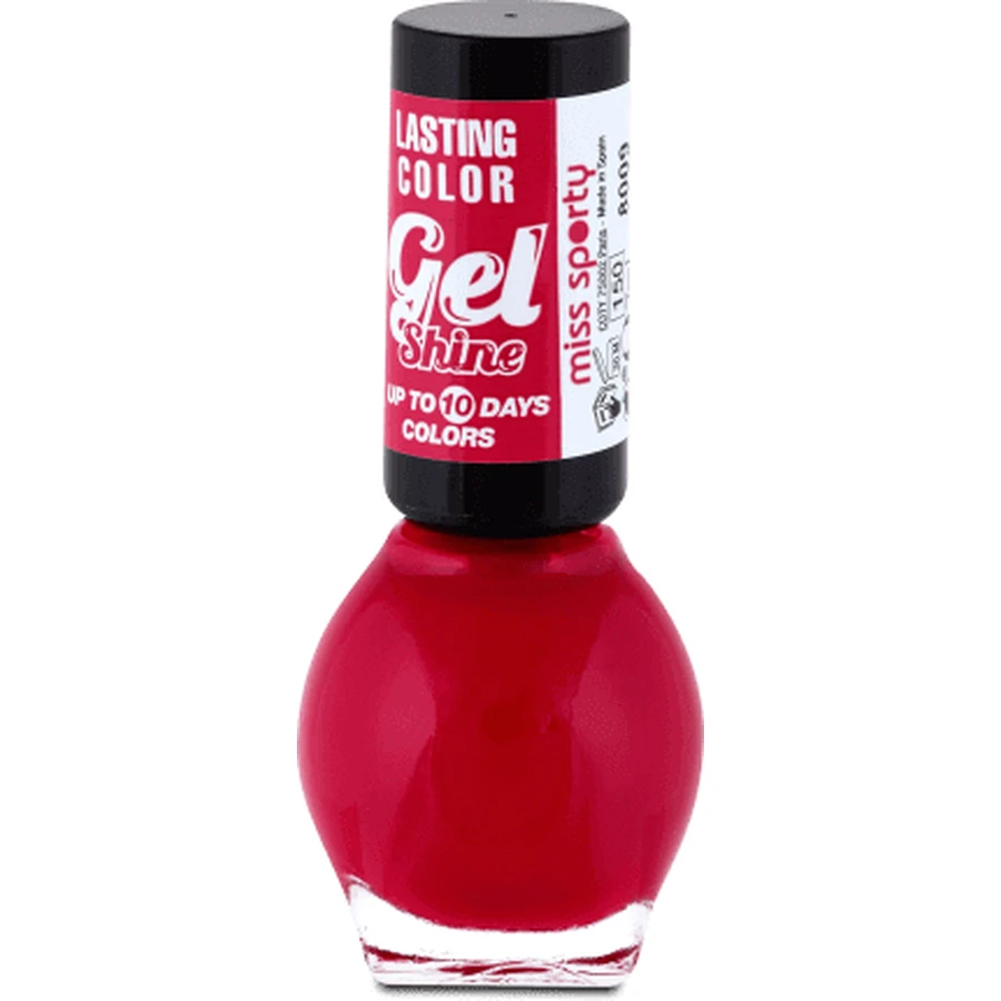 Miss Sporty Стійкий кольоровий лак для нігтів 150 Red Tango, 7 мл: ціни та характеристики