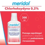 Меридол Хлоргексидин 0,2%, ополіскувач для порожнини рота, без спирту, 300 мл ЗАБРУДНЕНА УПАКОВКА: ціни та характеристики