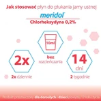 Меридол Хлоргексидин 0,2%, ополіскувач для порожнини рота, без спирту, 300 мл ЗАБРУДНЕНА УПАКОВКА: ціни та характеристики