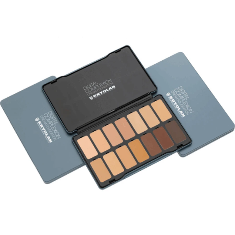 Kryolan DIGITAL DIGITAL COMPLEXION CREAM FOUNDATION Тональна основа Палітра 14 кольорів 24г 24г: ціни та характеристики